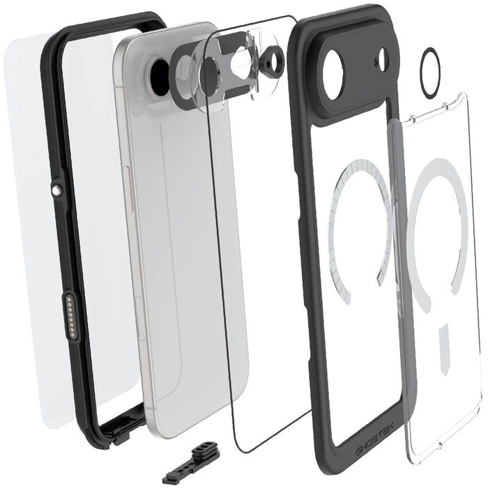 iPhone 17 Air Waterproof Case with Screen Protector MagSafe Rugged Heavy Duty Tough Phone Cover