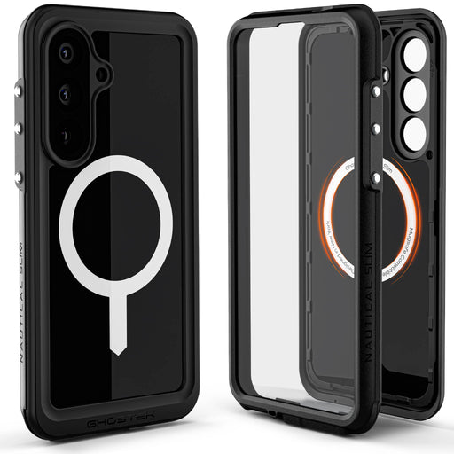 Galaxy S26 Plus Case Waterproof with Screen Protector and MagSafe Magnetic Ring Full Body Heavy Duty Protective Cover Shell