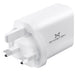 NRGlink 30W USB-C Wall Charger Charging USB UK Plug Adapter United Kingdom Dual Port