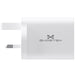 NRGlink 30W USB-C Wall Charger Fast Charging USB UK Plug Adapter United Kingdom Dual Port