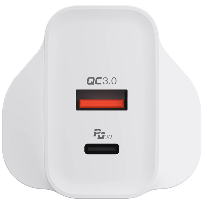 NRGlink 30W USB-C Wall Charger Charging USB UK Plug Adapter United Kingdom