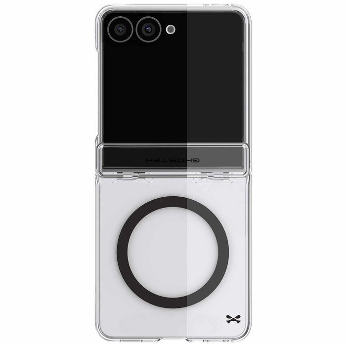 Z Flip 8 Case Clear MagSafe Hinge Cover