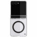 Z Flip 8 Case Clear MagSafe Hinge Cover