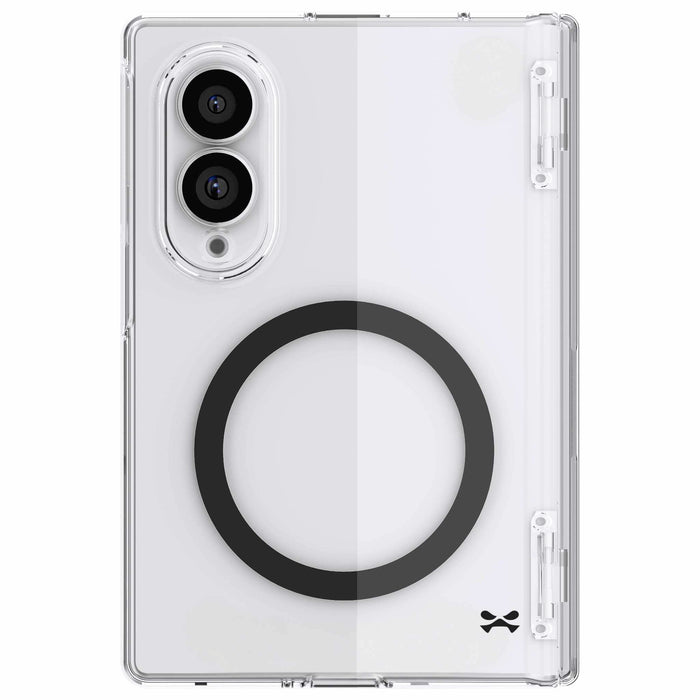 Galaxy Z Fold 8 Case Clear MagSafe Hinge Cover Magnetic