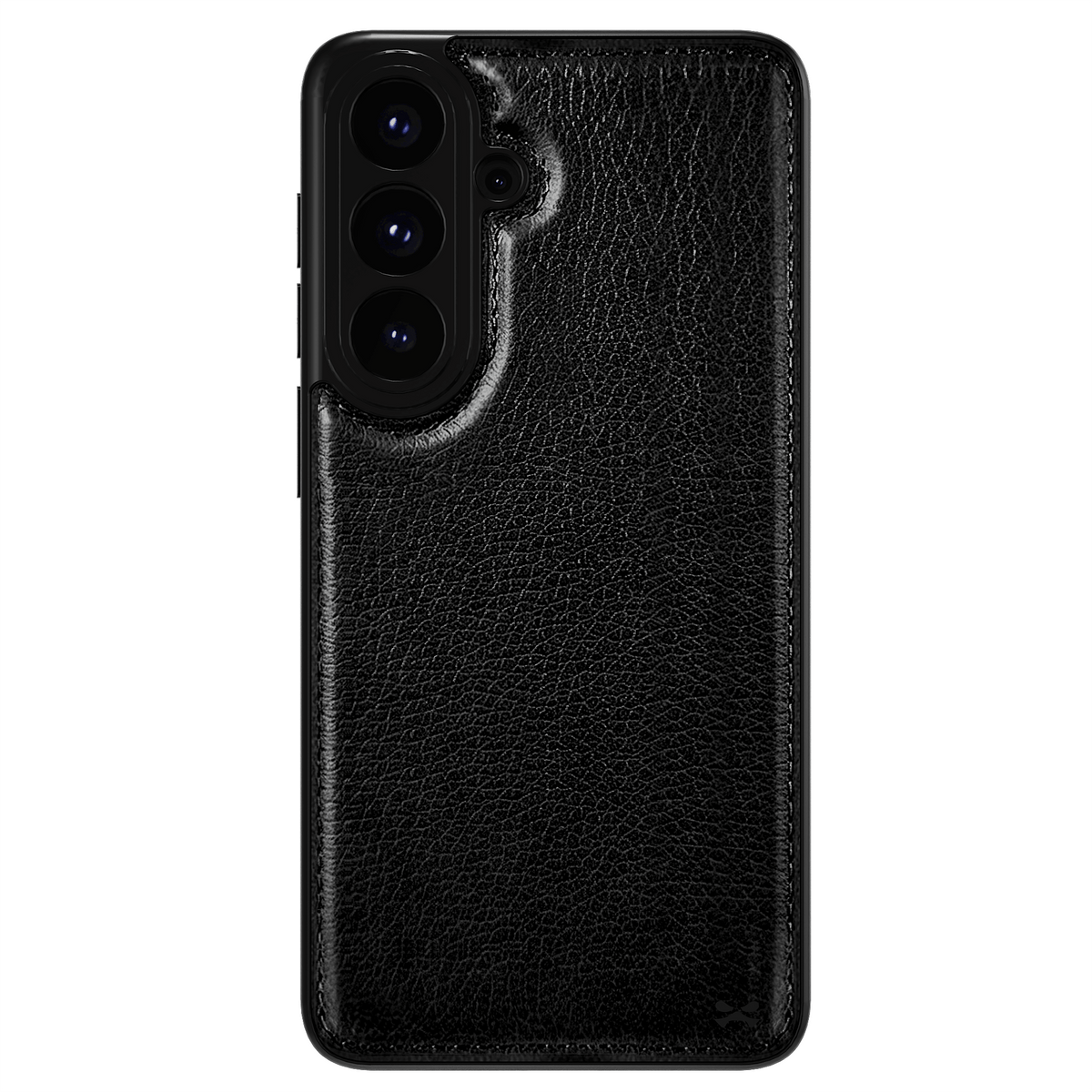 Samsung Galaxy S26 Plus Leather Case Black with MagSafe Magnetic 