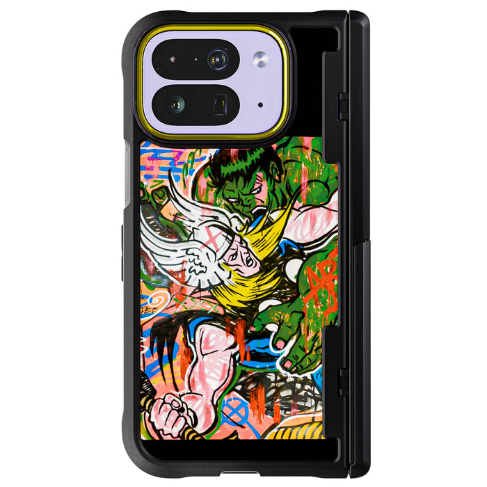 Thor vs Hulk - Spraypaint Art <br>by Doped Out M — Limited Edition COVERT