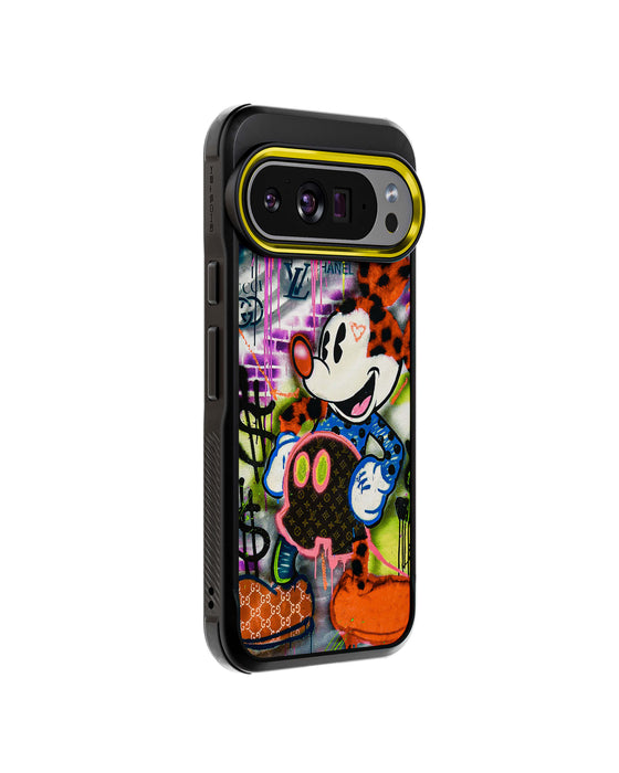 Pixel 10 Pro XL Mickey Mouse Plush Fashion Case
