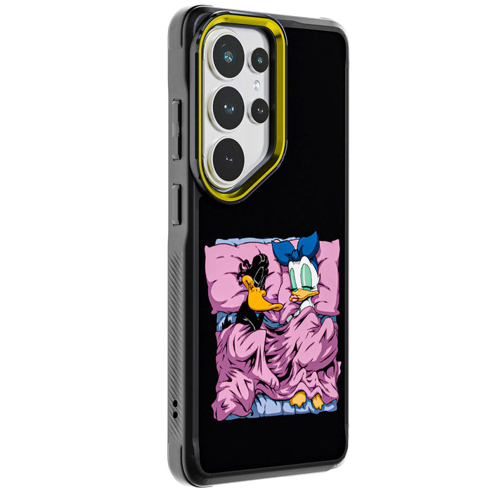 Galaxy S26 Ultra Sleeping Together Plastic Edition by RX Strip Artist Artwork Protective Phone Case Limited Edition Collab Cover