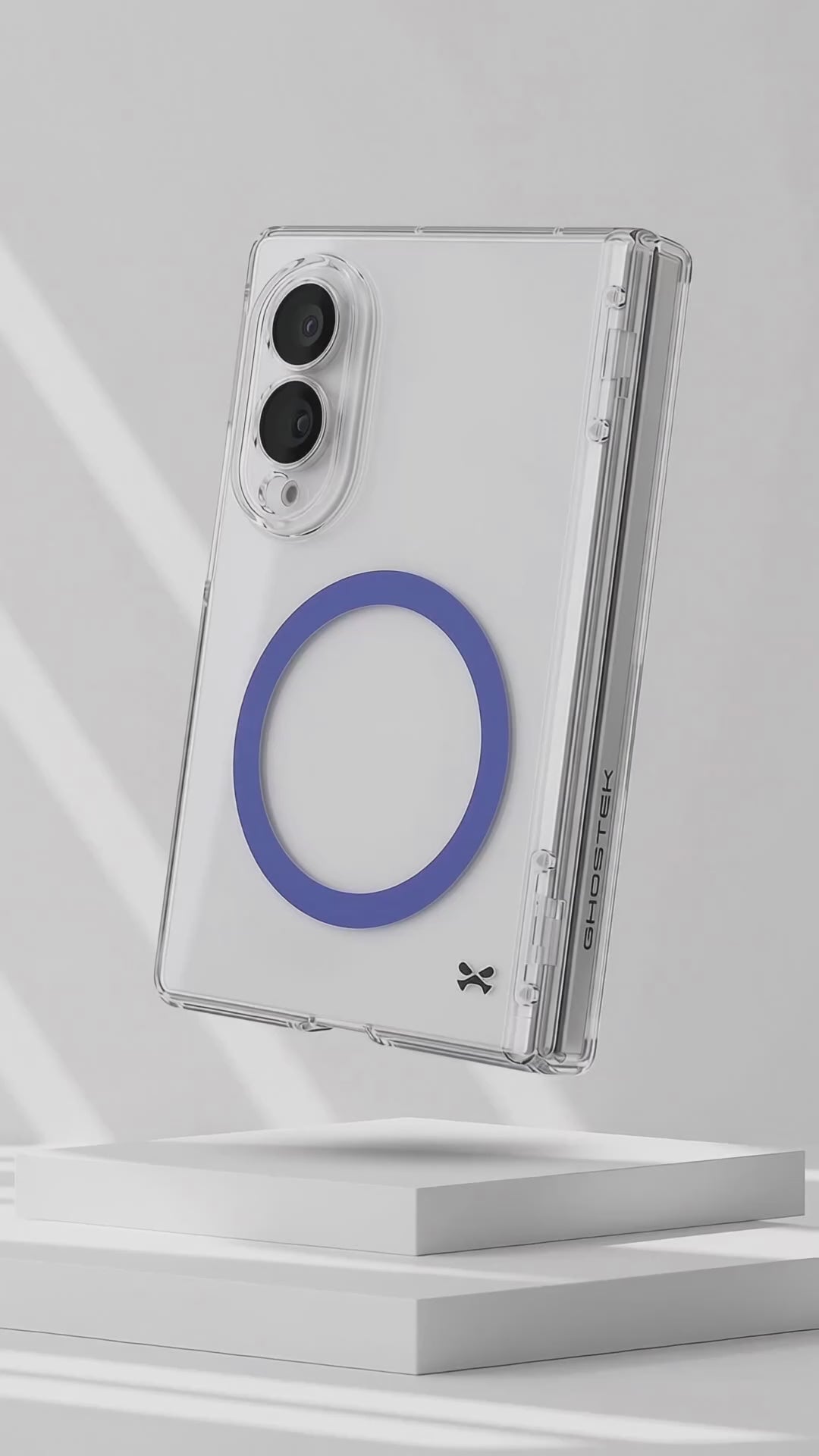 Galaxy Z Fold 8 Clear Case with MagSafe and Hinge Cover