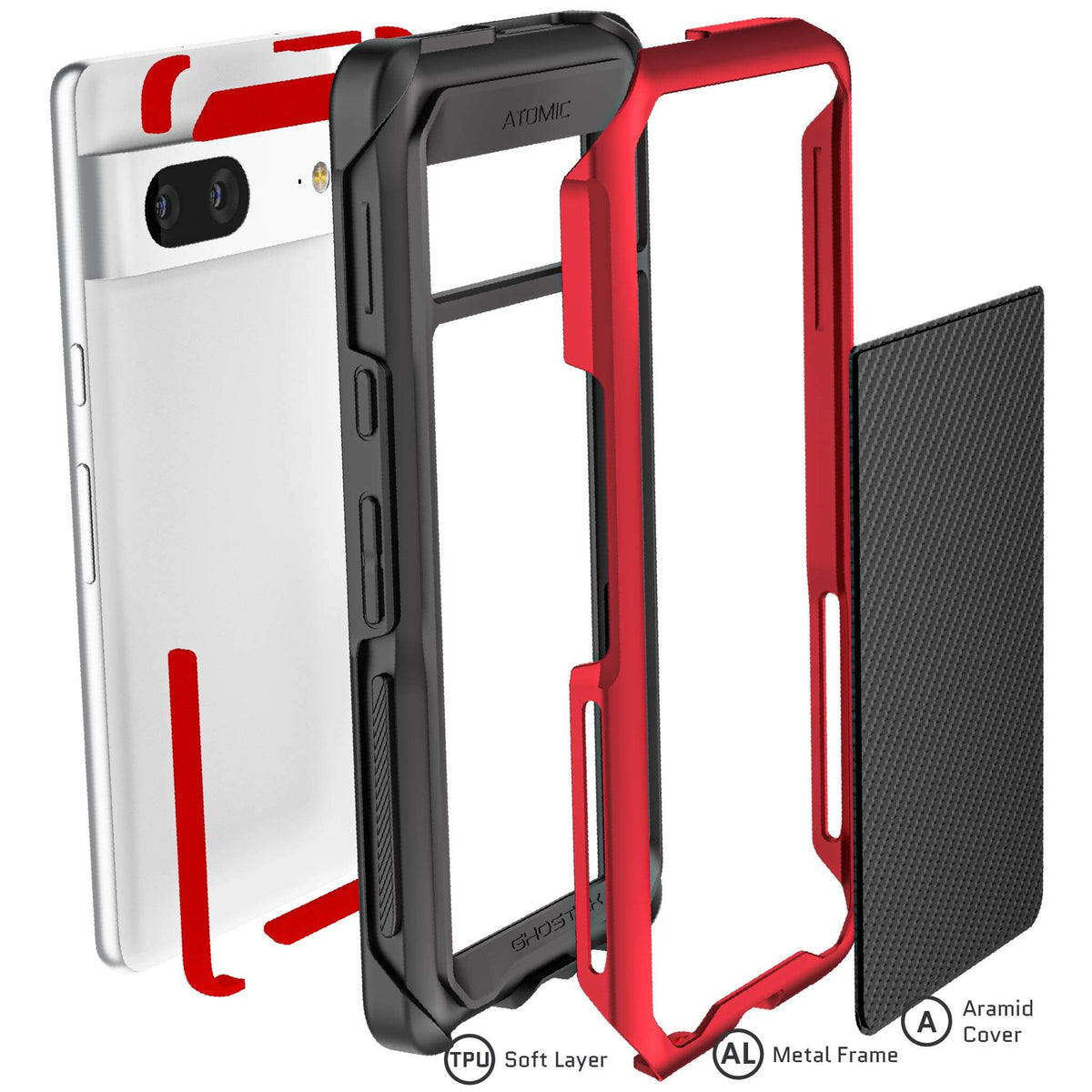 Google Pixel 7 Case Carbon Fiber