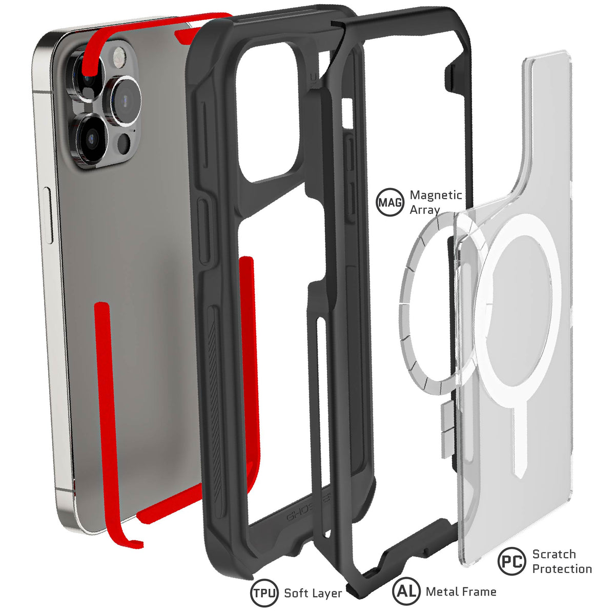 iPhone 14 Pro Case Black MagSafe