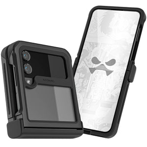 
                                Galaxy Flip 4 Protective Clear Aluminum Cases — ATOMIC slim