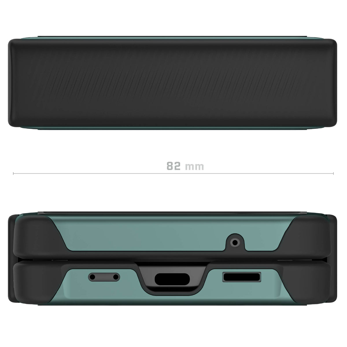 Samsung Galaxy Flip4 Case Green Metal