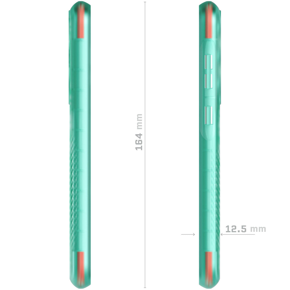 Galaxy S23 Plus Teal Case Clear